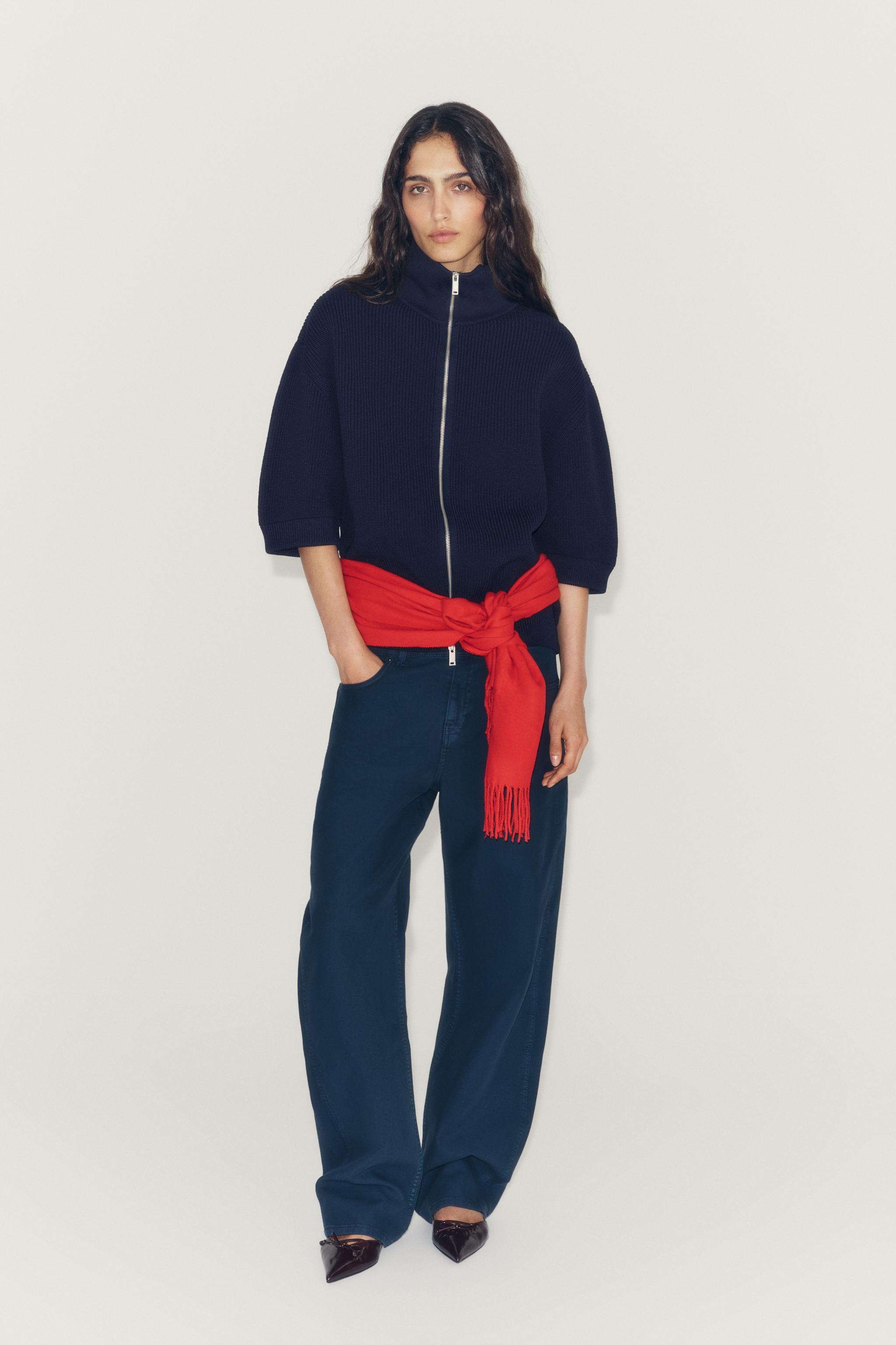 ZIP CARDIGAN